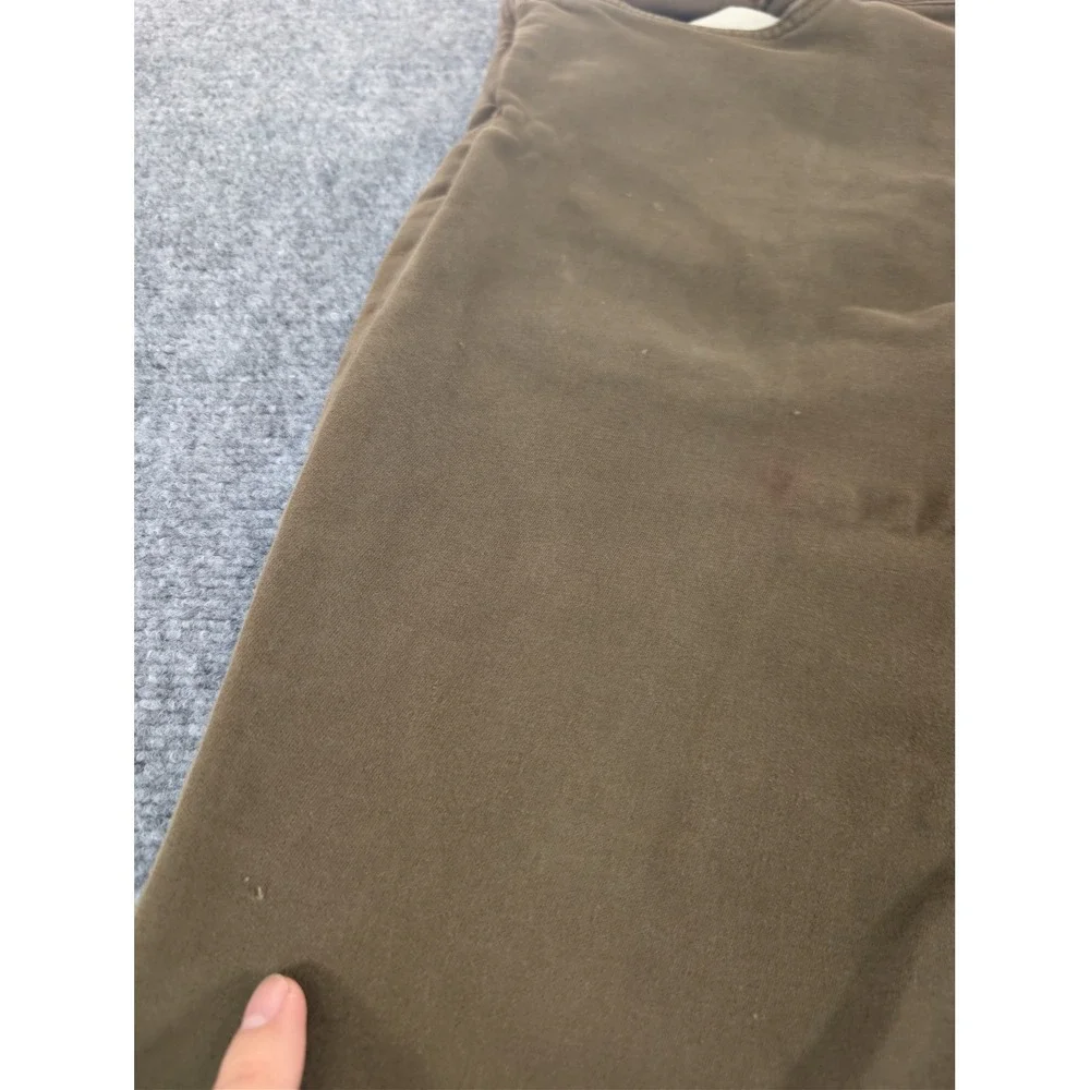 Banana Republic Traveler Cotton Brown Olive Pants Trousers Mens 36x32 Slim Chino